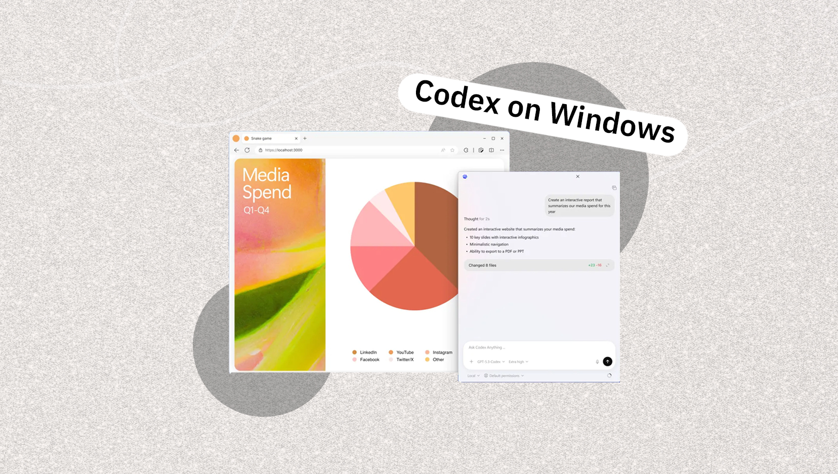 OpenAI تطلق تطبيق Codex لنظام Windows على متجر Microsoft رسميًا