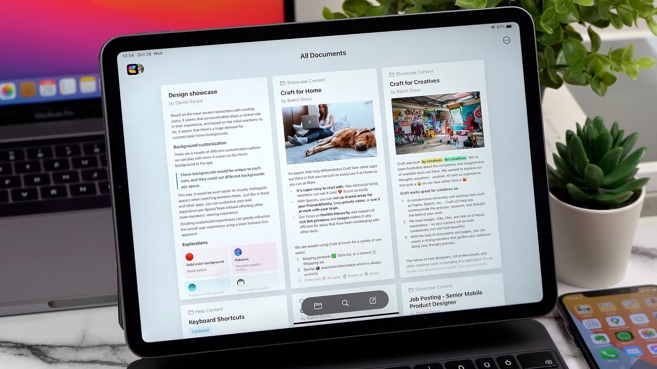 Craft – Docs and Notes Editor